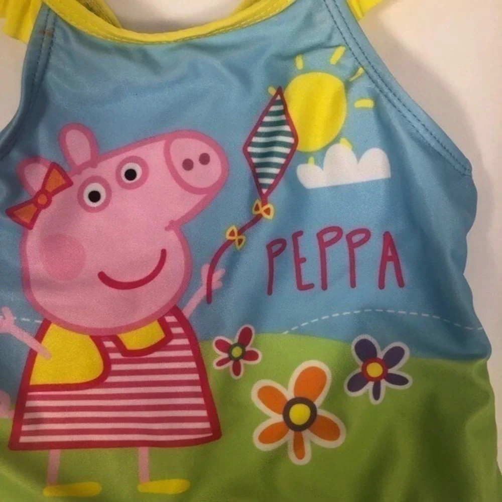 Peppa Pig Girls 1‎ Piece Tankini Swimsuit 4T